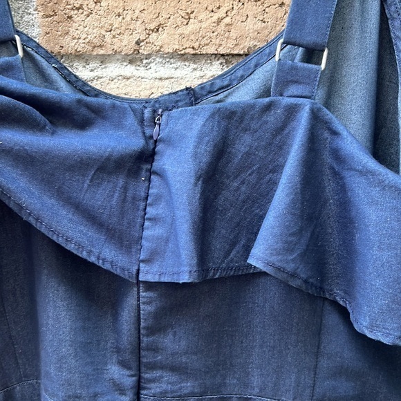 Eighty-Eight Chambray‎ Womens Dress Plus Size 3X - Picture 4 of 11